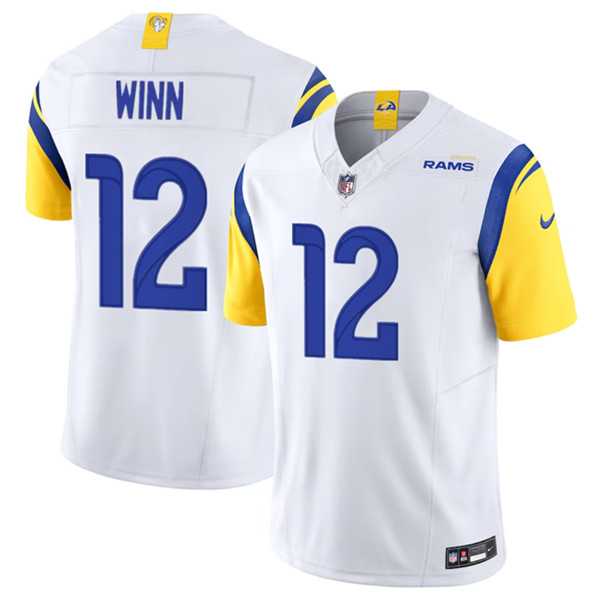 Men & Women & Youth Los Angeles Rams #12 Dresser Winn White 2023 F.U.S.E. Vapor Untouchable Limited Jersey->minnesota vikings->NFL Jersey
